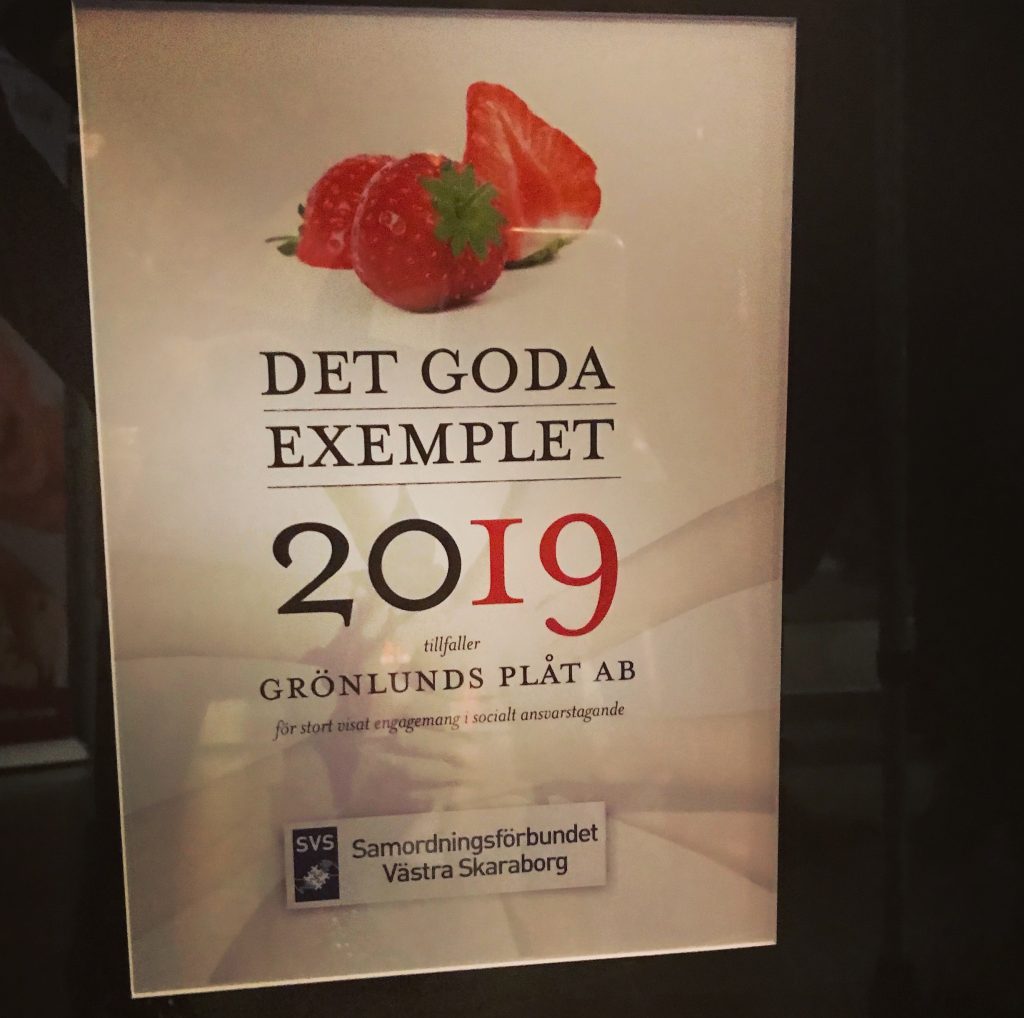 Prisas som ”Det goda exemplet”